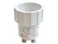 Adapter E14 / GU10 - redukce pro halogenky s paticí GU10 / E14