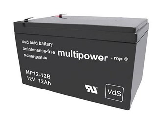 Akumulátor  12V / 12Ah  olověný -  Multipower