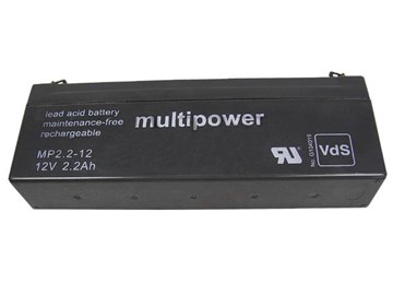 Akumulátor  12V / 2.2Ah olověný - Multipower MP2,2-12
