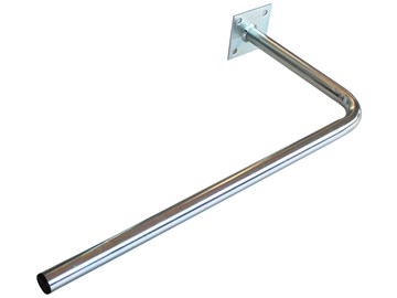 Držák antény síto / konzole s čtvercovým uchycením  délka od zdi 25cm