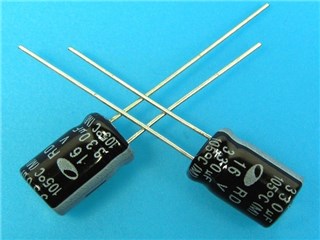 ELYT 120/50V - 105   kondenzátor elektrolytický 120uF/50V - 105° radiální