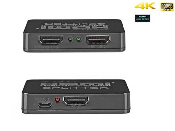 HDMI Splitter 8x port HDMI 1.3 extérní černý