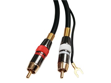 Kabel 2xCINCH / 2xCINCH  HiFi 10m + zemnící vodič