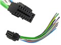 Kabel AUTO konektor pro KENWOOD - volné konce ZRS-41