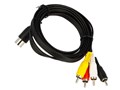 Kabel DIN / 4xCINCH  1.5m