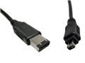 Kabel PC FireWire  6 pin / 4 pin  2m