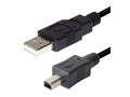 Kabel PC USB - typ A / mini B USB - 4 piny  2m