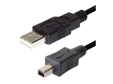 Kabel PC USB - typ A / mini B USB - 4 piny  2m