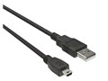 Kabel PC USB - typ A / mini USB 5 pin  2m