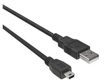 Kabel PC USB - typ A / mini USB 5 pin  2m