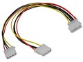 Kabel PC napájecí k HDD 5.25 na 2x5.25  PremiumCord