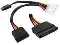 Kabel PC napájecí k HDD SATA (Serial ATA) - rozdvojka  PremiumCord 