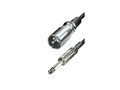 Kabel XLR samec / Jack 6.3mm MONO délka 5m