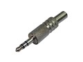 Konektor JACK 3.5mm stereo - sameček