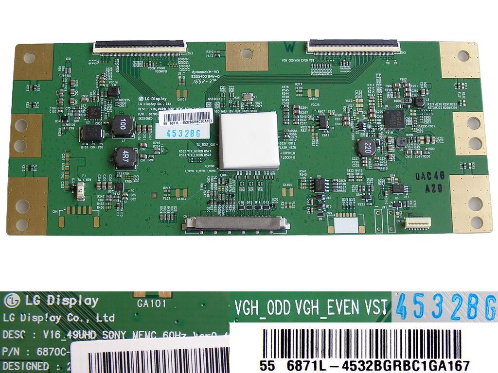 LCD držák CCFL trubic pravý 18 lamp invertor BOARD VIT7105380 