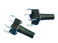Mikrotlačítko 6 x 3.5mm - celková výška 4,3mm