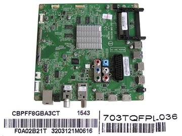 Plazma modul základní deska A-42PX80EA / A BOARD ASSY (MAIN) A-42PX80EA   TNPH0711