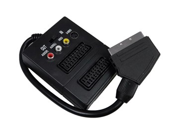 SCART - 2xSCART stříbrný+SVHS+3xCINCH  EDC 02-0920