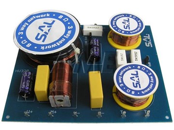 Výhybka SAL HV328 třípásmová 8ohm/200W s přepínáním výstupní úrovně