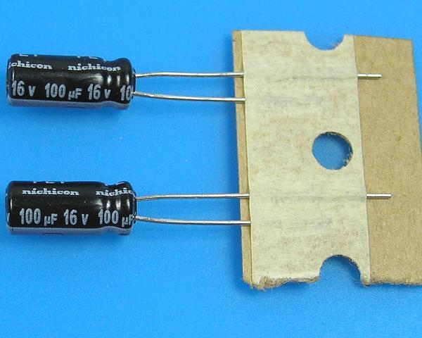 100uF/16V - 105°C Nichicon WZ kondenzátor elektrolytický