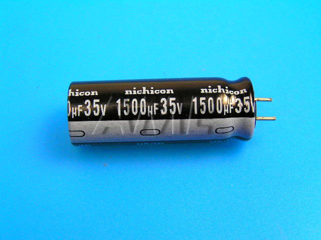 1500uF/35V - 105°C Nichicon HD   kondenzátor elektrolytický low ESR