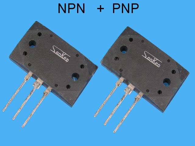 2SC2922 + 2SA1216 Sanken pár pro NF výkonové zesilovače