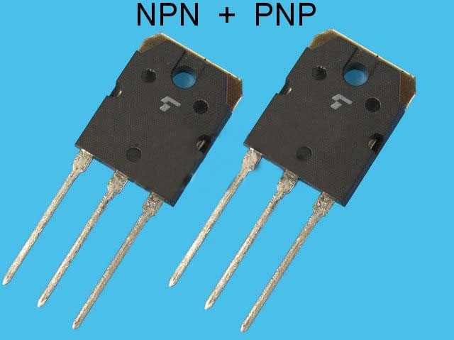 2SC5200N + 2SA1943N Toshiba   pár pro NF výkonové zesilovače