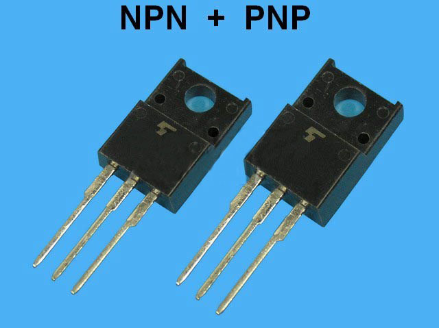 2SD1825 + 2SB1223   pár pro NF výkonové zesilovače