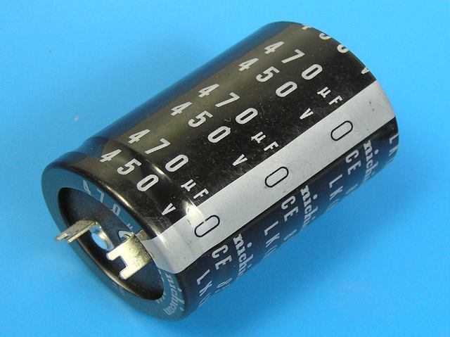 470uF/450V - 85°C Nichicon LK  kondenzátor elektrolytický