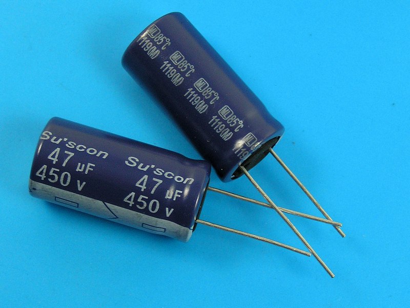 47uF/450V - 85°C Suscon ML kondenzátor elektrolytický