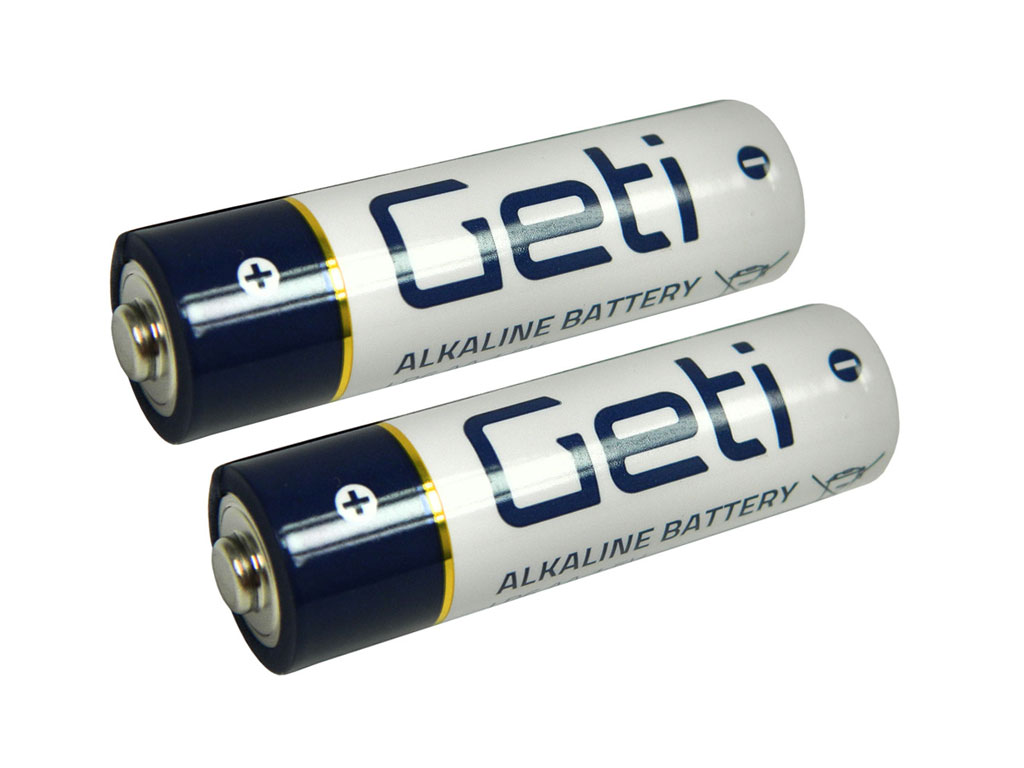 AA Baterie Geti Alkaline LR06 balení 2ks