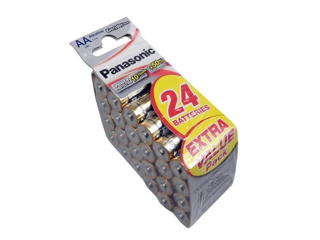 AA Baterie PANASONIC Everyday Power LR06 balení 24 ks  LR6EPS/24BP 