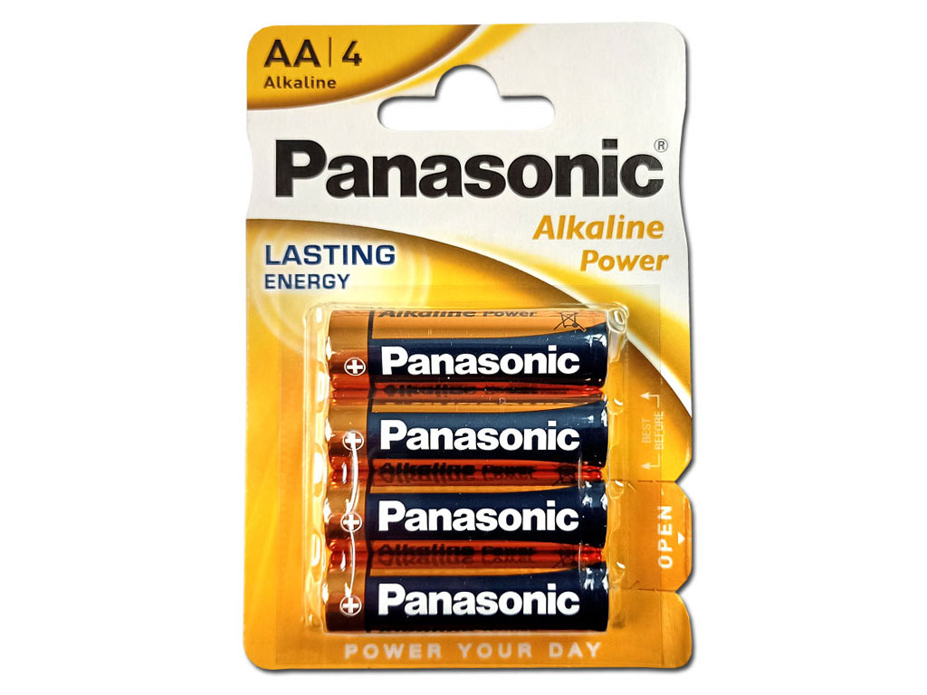 AA Baterie Panasonic Lasting Power Alkaline LR6EPS/4BP balení 4ks LR06