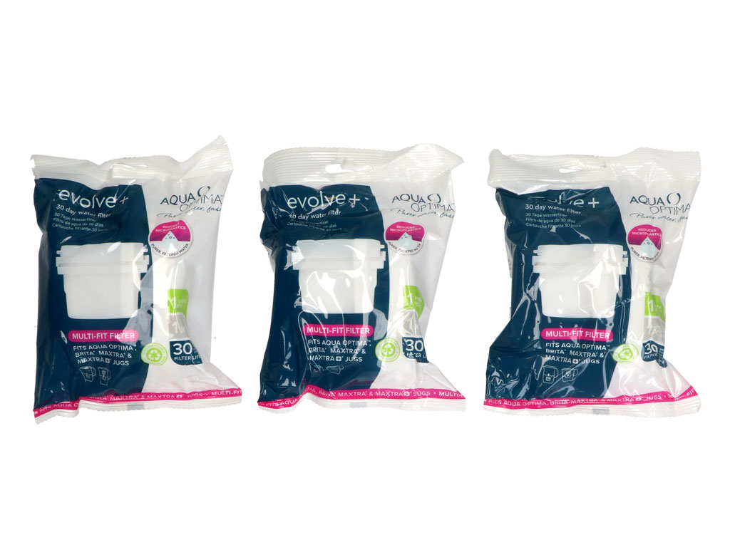 AQUA OPTIMA Filtrační konvice ORIA + filtr 3 ks