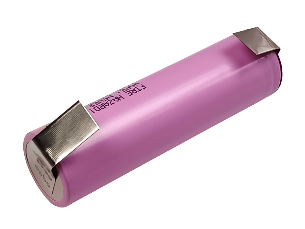 Akumulátor 3,6V / 3000mAh Samsung INR18650-30Q, s pájecími vývody "U"