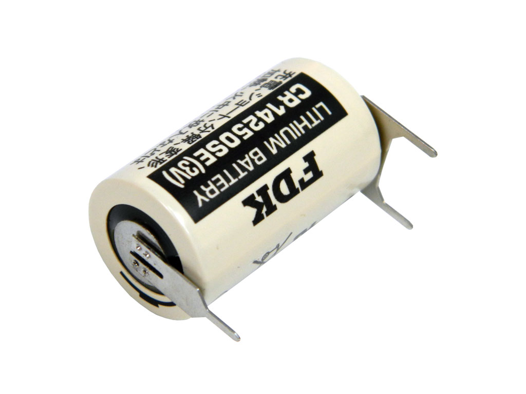 Akumulátor 3V / 900mAh   CR14250SE  FDK pájecí vývody do plošného spoje