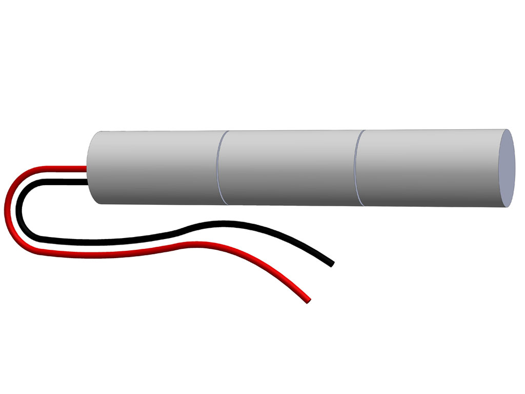 Akumulátor - nouzová světla 3,6V / 1600mAh SC kabel bez konektoru