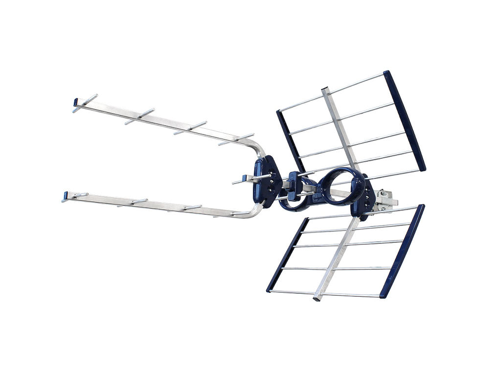 Anténa DVB-T2 venkovní ITS EK BLUE MAX, 18,5 dB s LTE2, 5G filtrem (470 - 694 MHz)