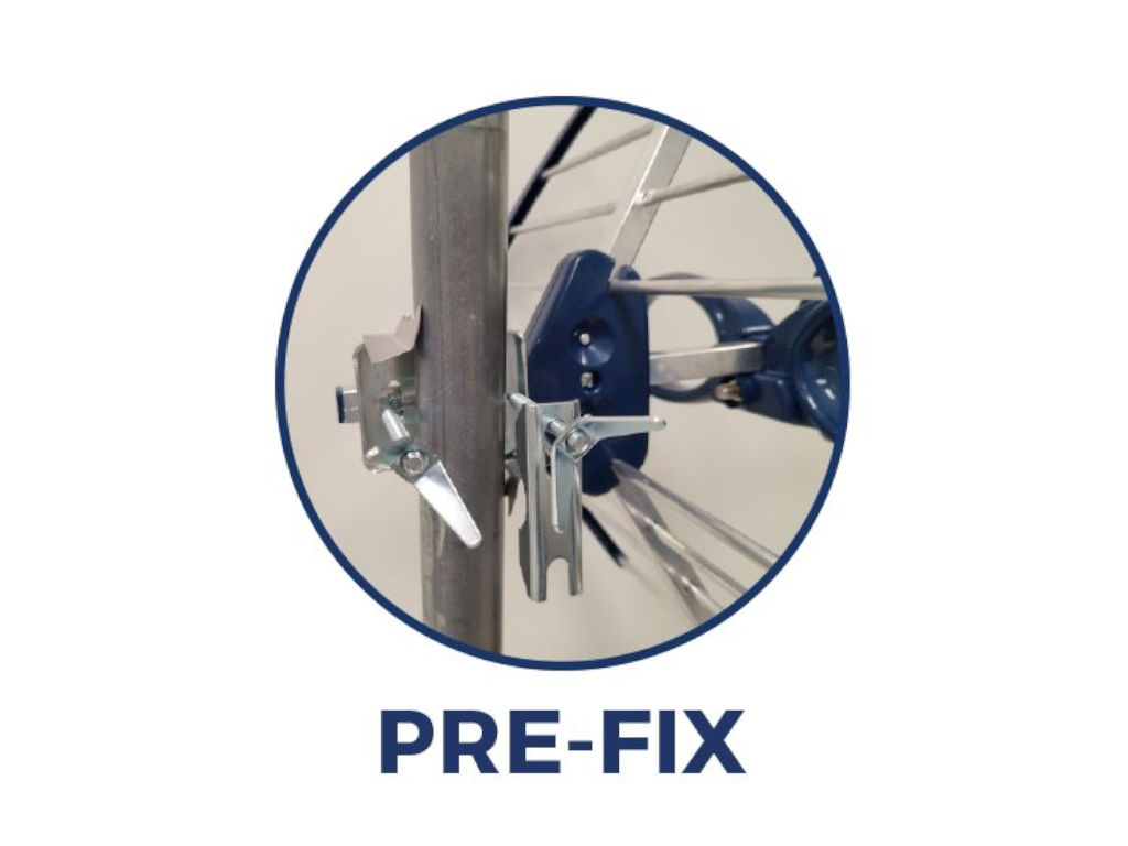 Anténa DVB-T2 venkovní ITS EK BLUE MAX, 18,5 dB s LTE2, 5G filtrem (470 - 694 MHz)