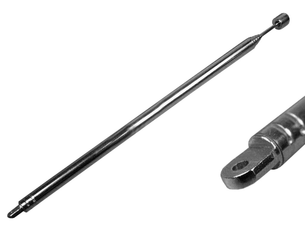 Antena teleskopická ANT15  průměr 6mm, délka 233 / 950mm