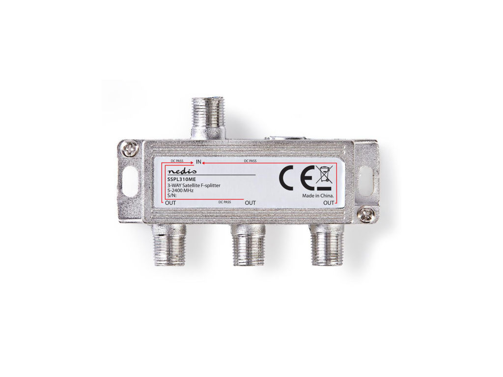 Anténní rozbočovač satelitní 3 výstupy SSPL310ME Nedis