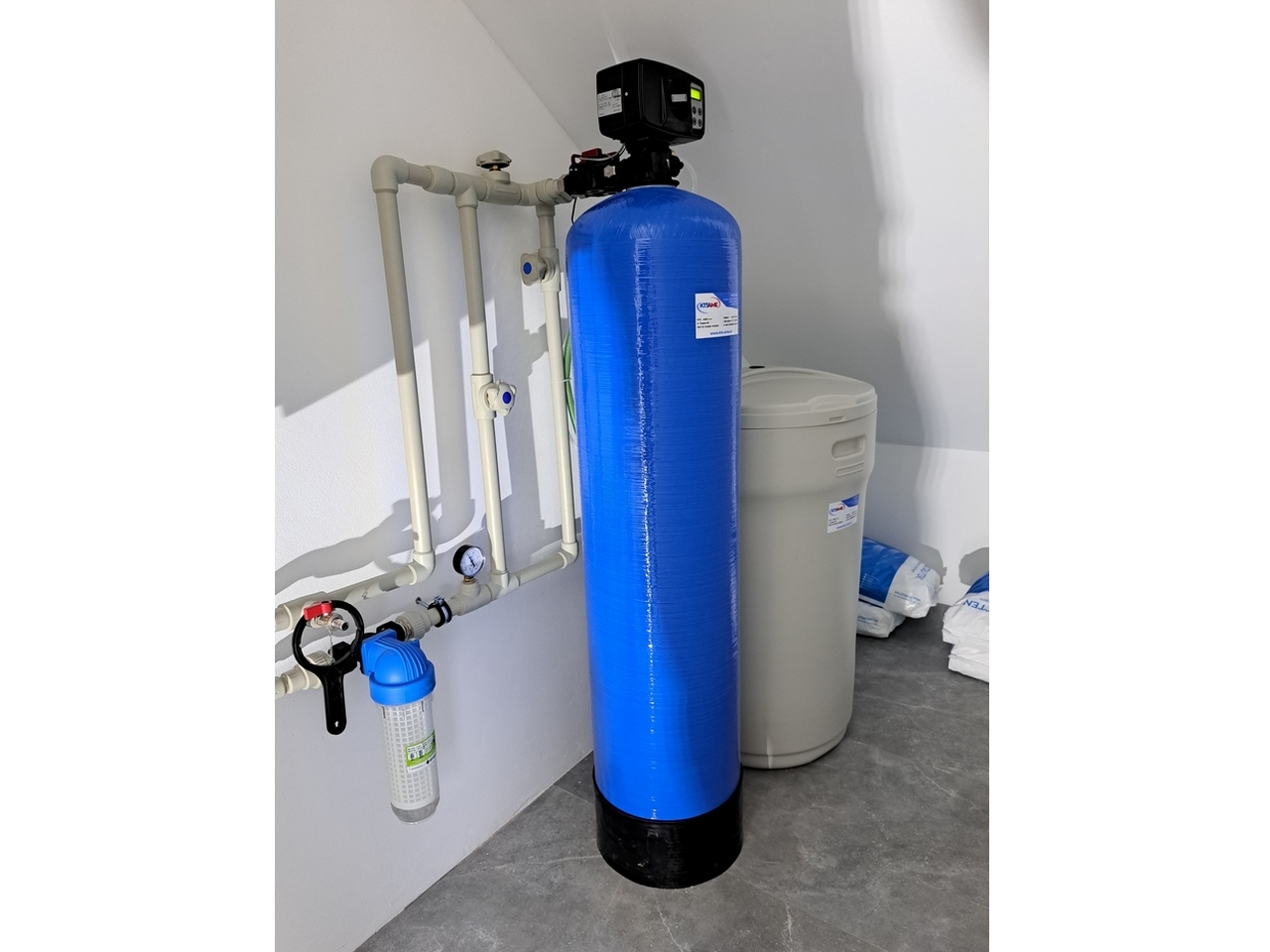 Automatický změkčovač vody BlueSoft 1650 F / 320