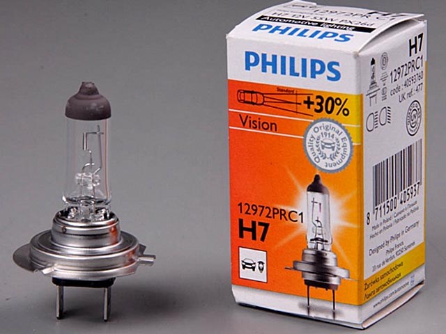 Autožárovka H7 12V 55W PX26d Premium PHILIPS