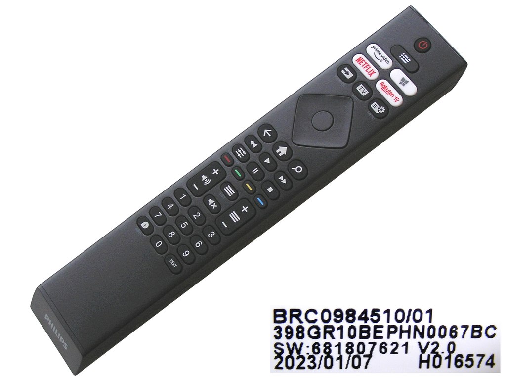 BCR0984510/01 Dálkový ovladač Philips originální 398GR10BEPHN0067BC / 996592300306