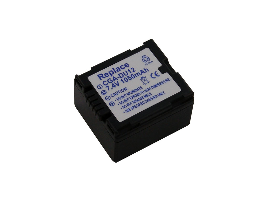 Baterie Panasonic CGA-DU12 7,4V-1050mAh Li-ion