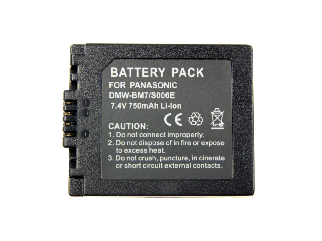Baterie Panasonic DMWBMA7, DMW-BMA7 neoriginální