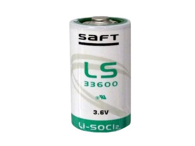 Baterie SAFT LS33600 3,6V - 17000mAh