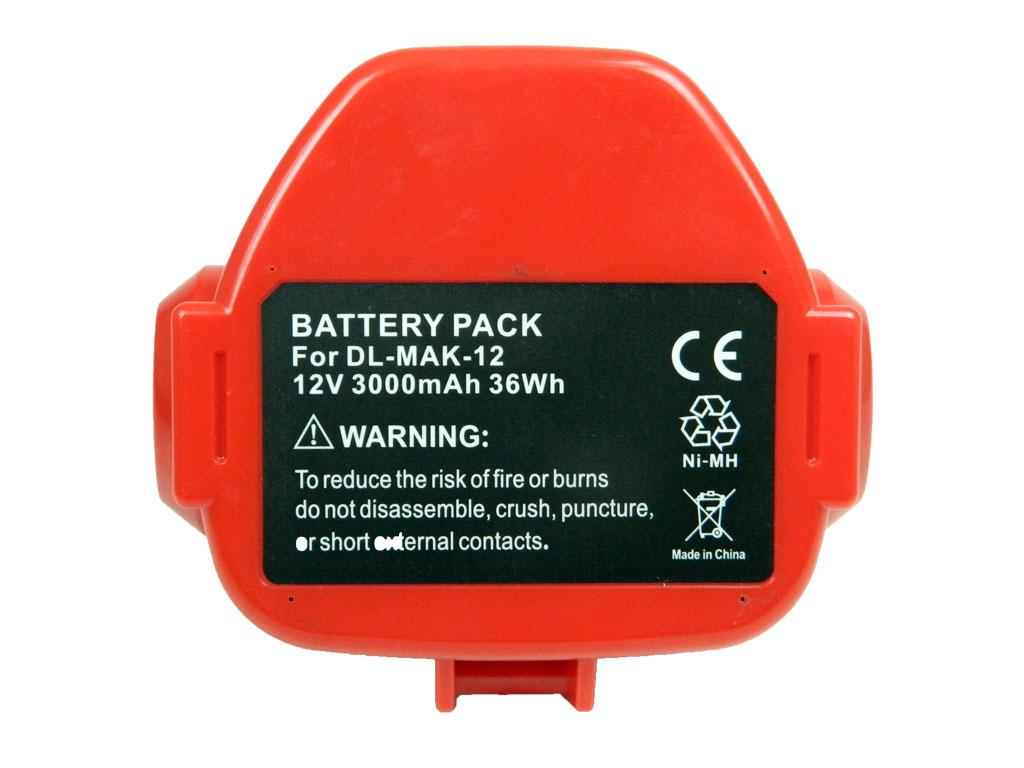 Baterie pro akumulátorové nářadí MAKITA  12V / 3Ah 36Wh NiMh náhradní