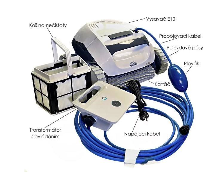 Bazénový vysavač Dolphin E10