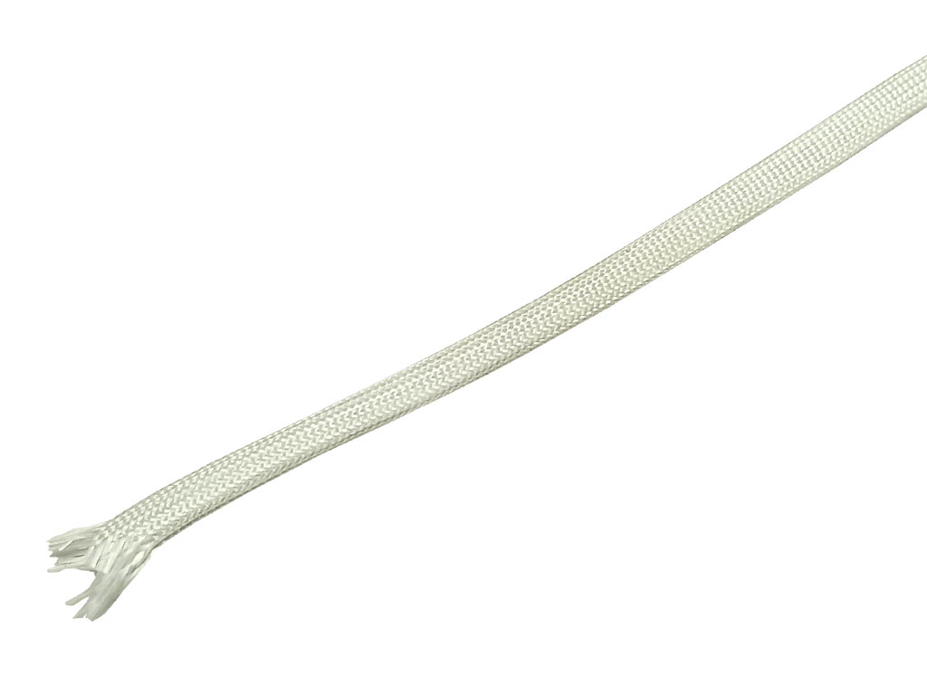 Bužírka, izolační trubička ze skelného vlákna, 600 °C, průměr 4.0 mm